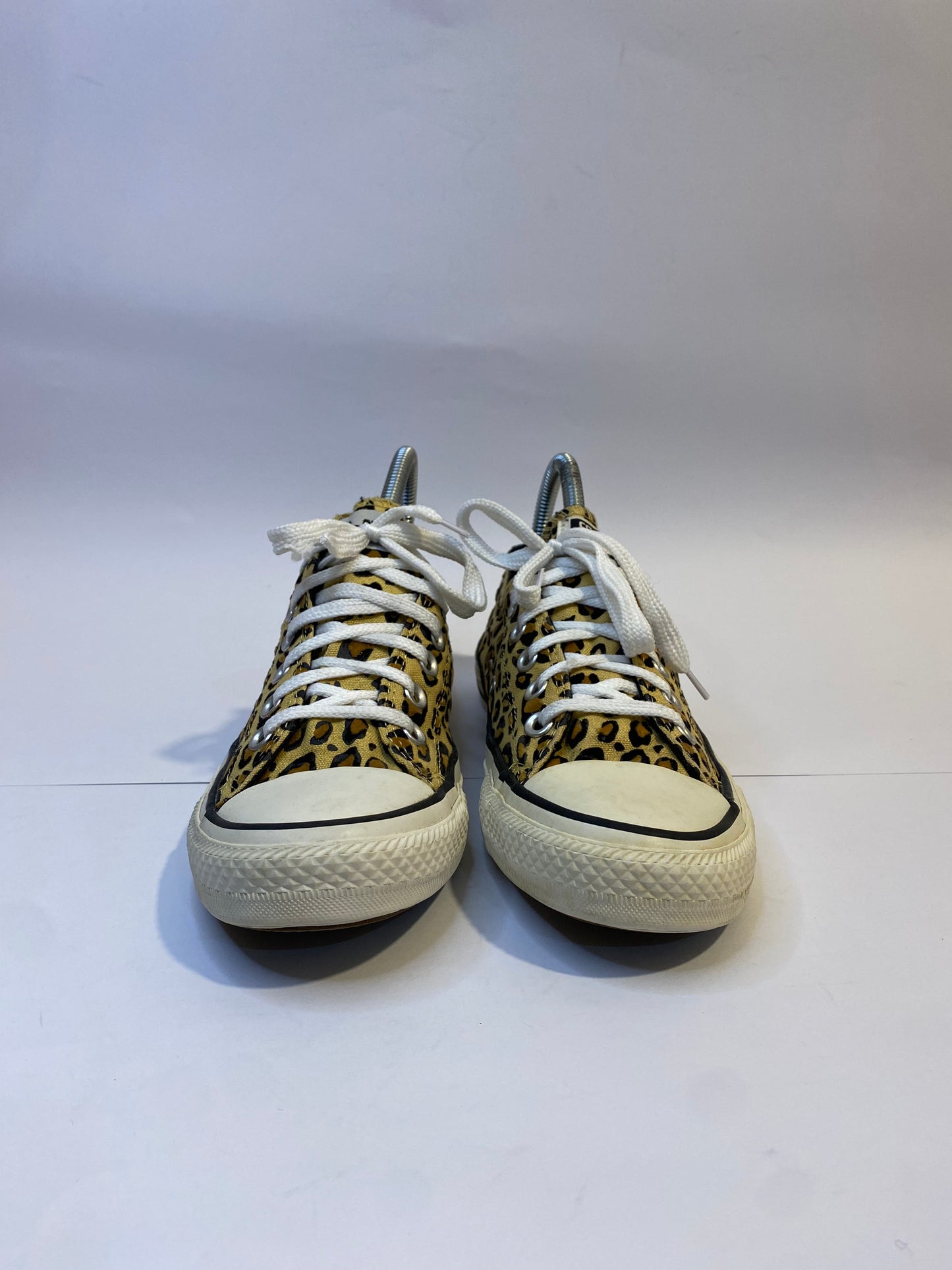 Converse Pearl Grey Print Low-Top Sneakers