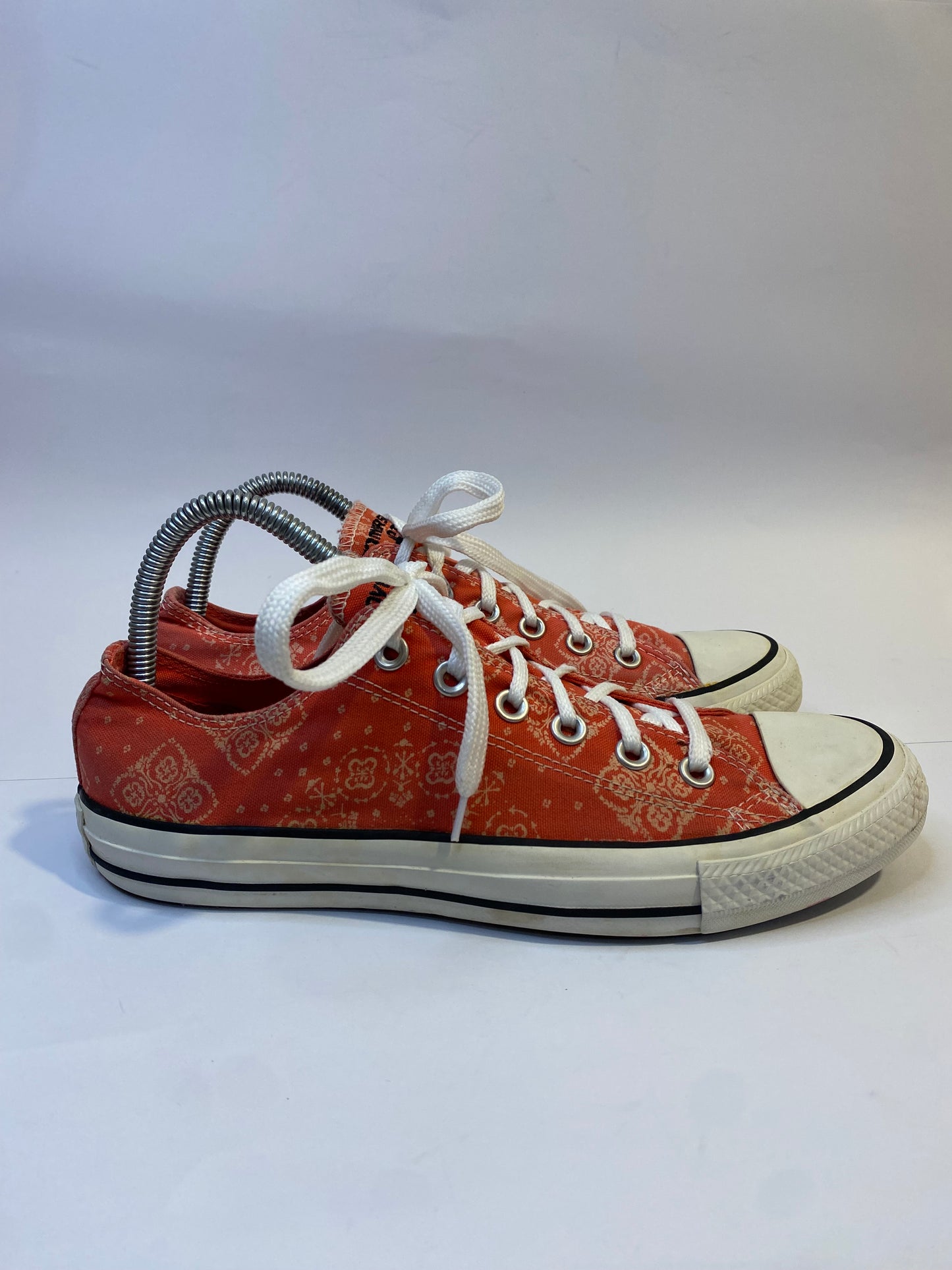 Converse Red Violet Low-Top Sneakers