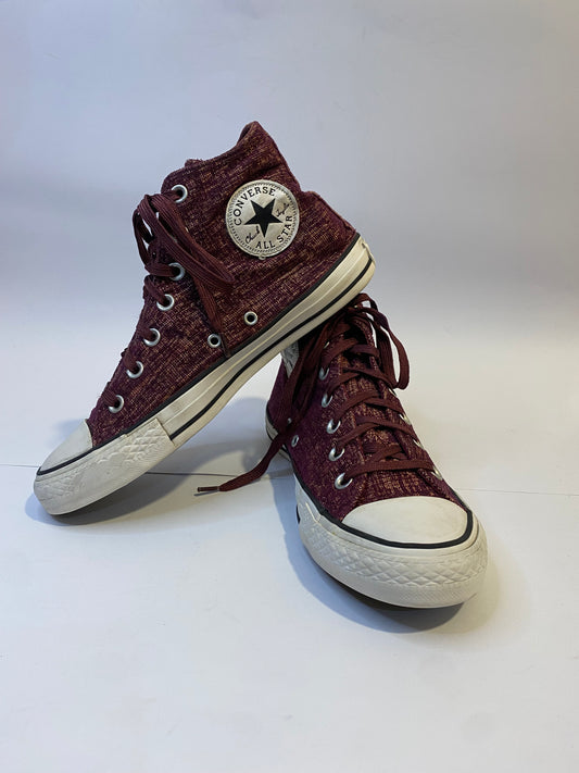 Converse Dark Purple High-Top Sneakers