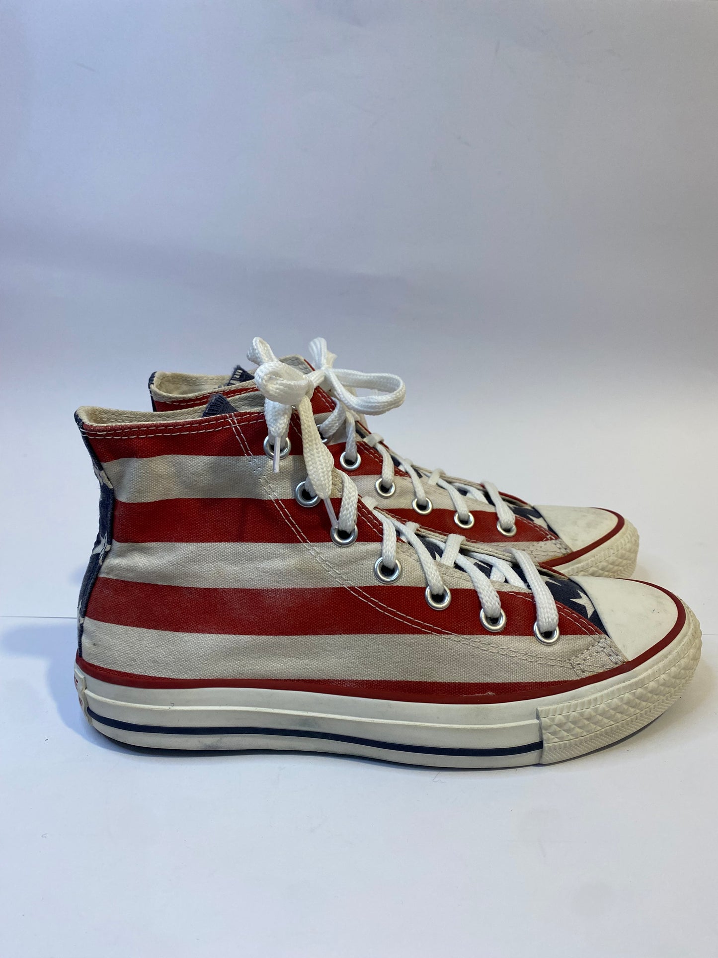 Converse Red Violet High-Top Sneakers