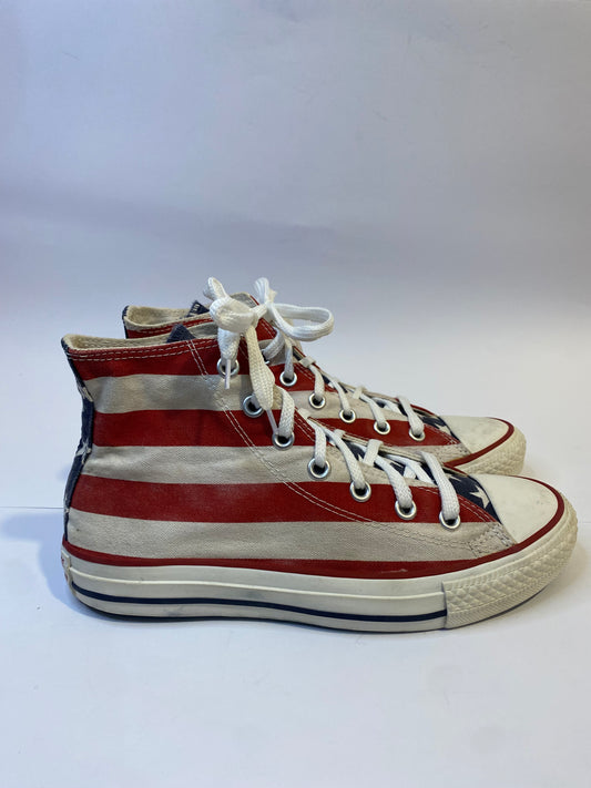 Converse Red Violet High-Top Sneakers