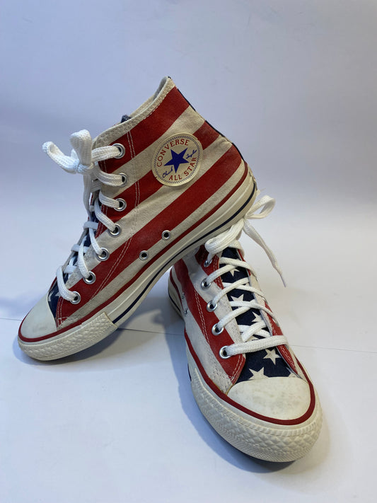 Converse Red Violet High-Top Sneakers