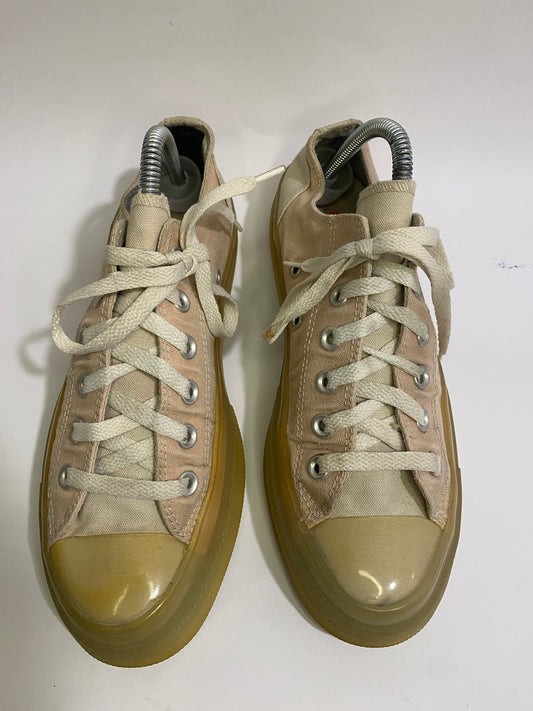 Converse Light Peach Low-Top Sneakers