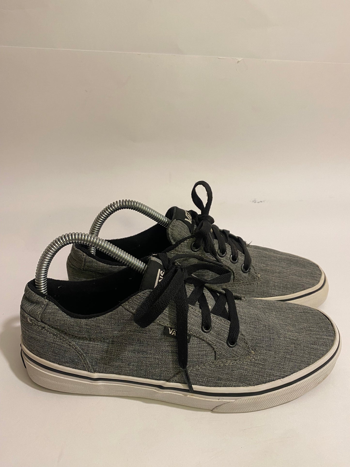 Vans Grey Low-Top Sneakers