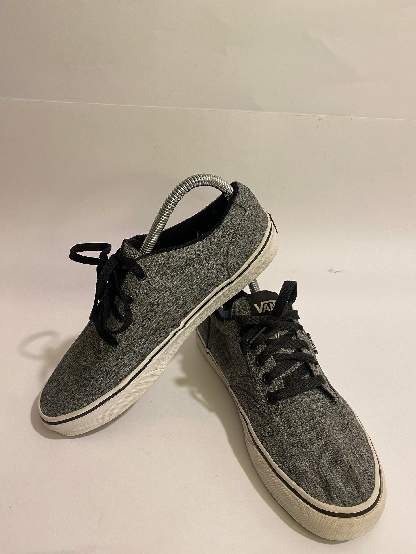 Vans Grey Low-Top Sneakers