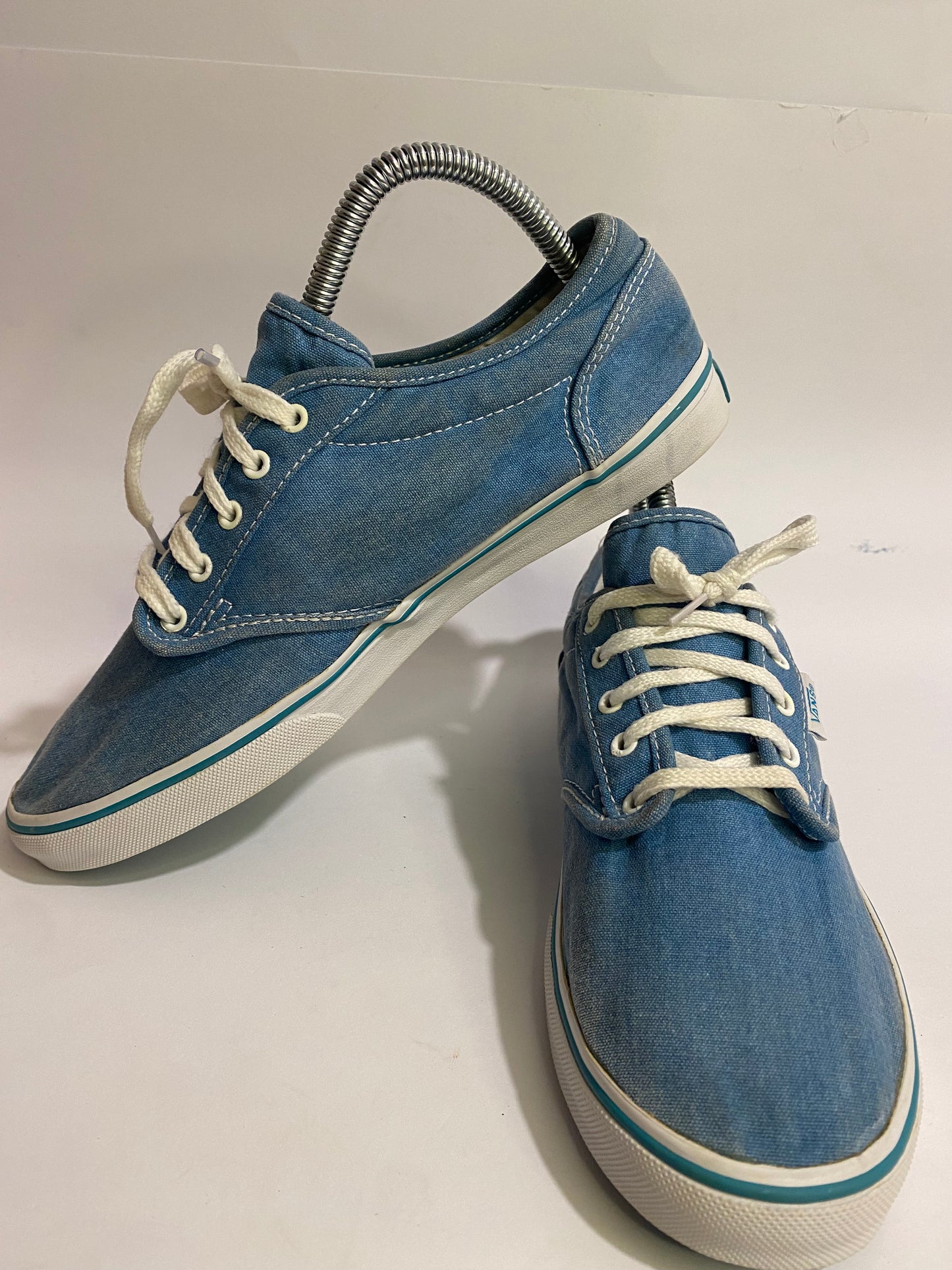 Vans Sea Green Low-Top Sneakers