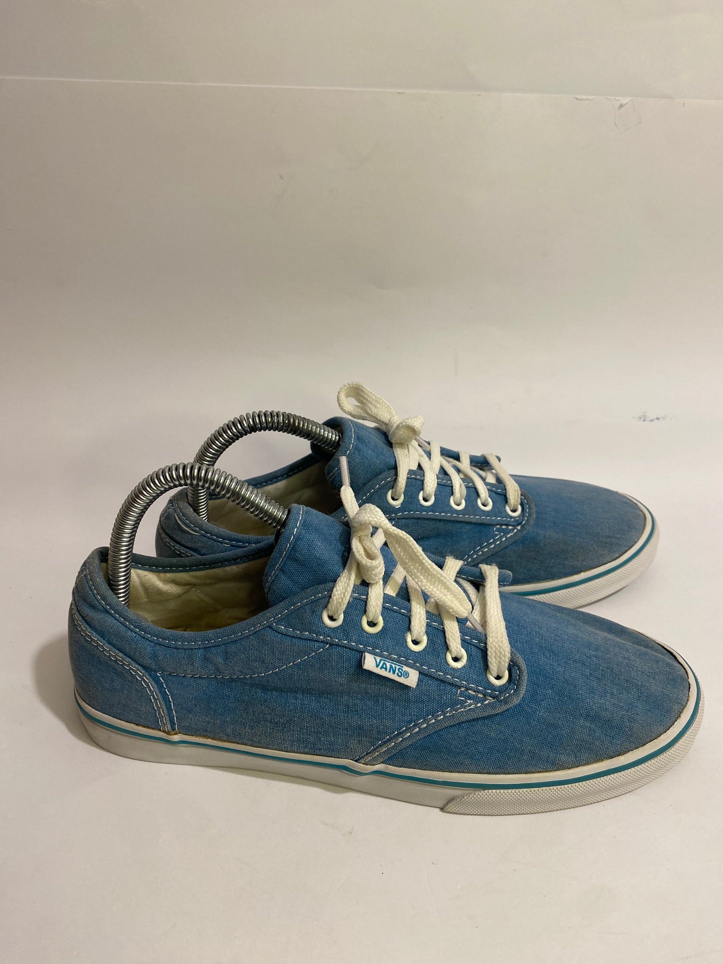 Vans Sea Green Low-Top Sneakers