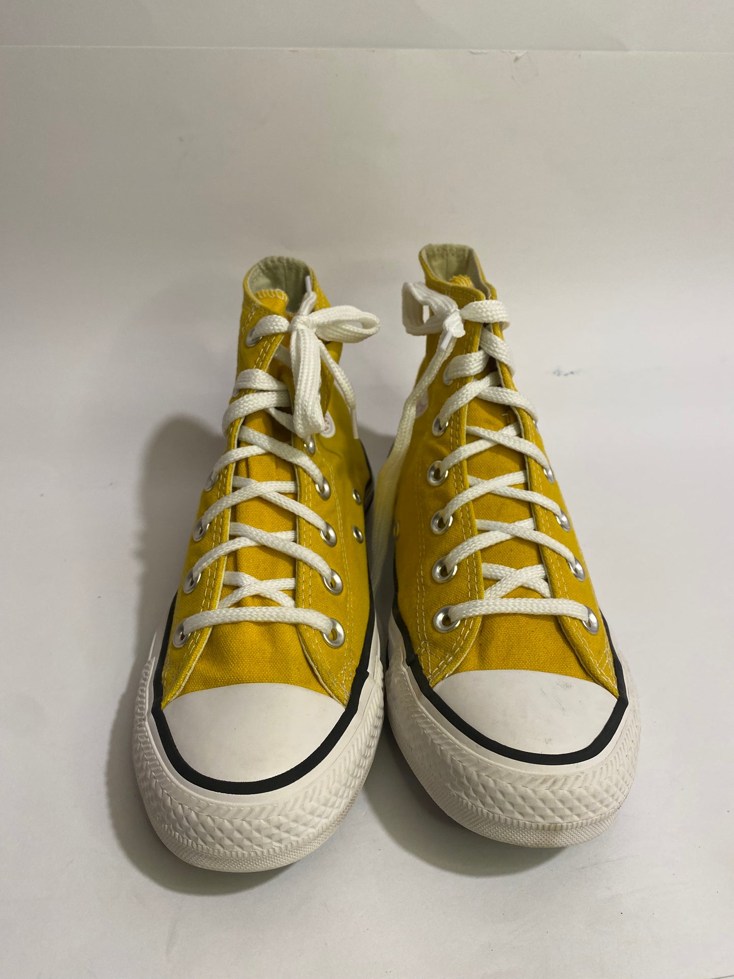 Converse Mustard Yellow High-Top Sneakers