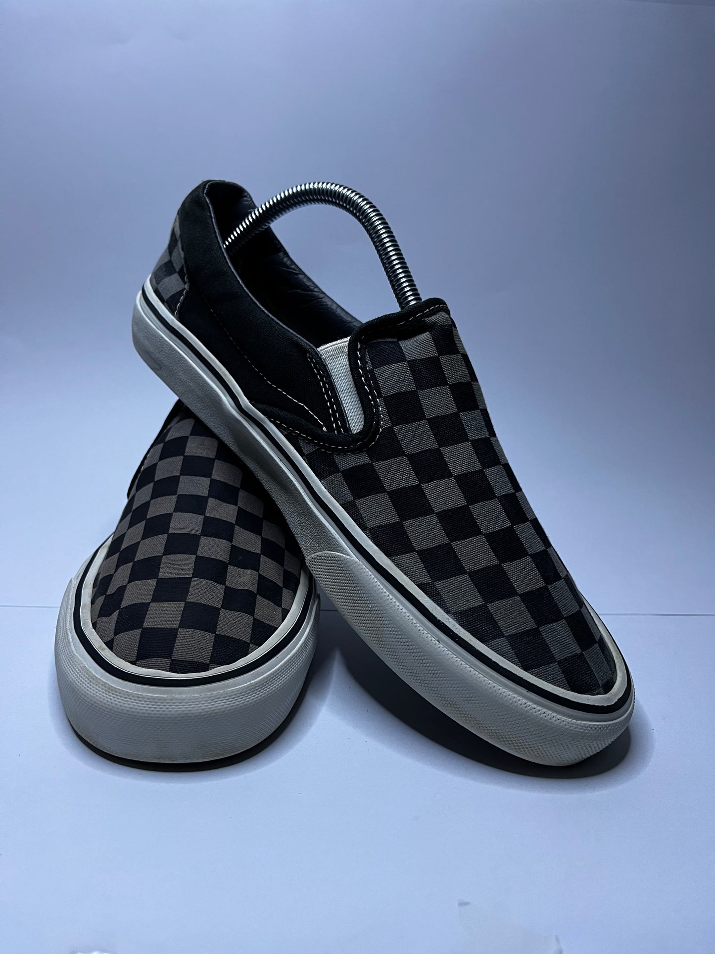 Vans Slip-On – Mustard Black Check-board