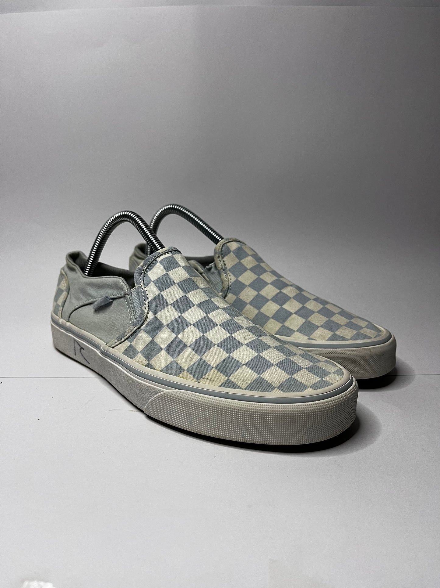 Vans Vintage Twist – Checkerboard Blue and White
