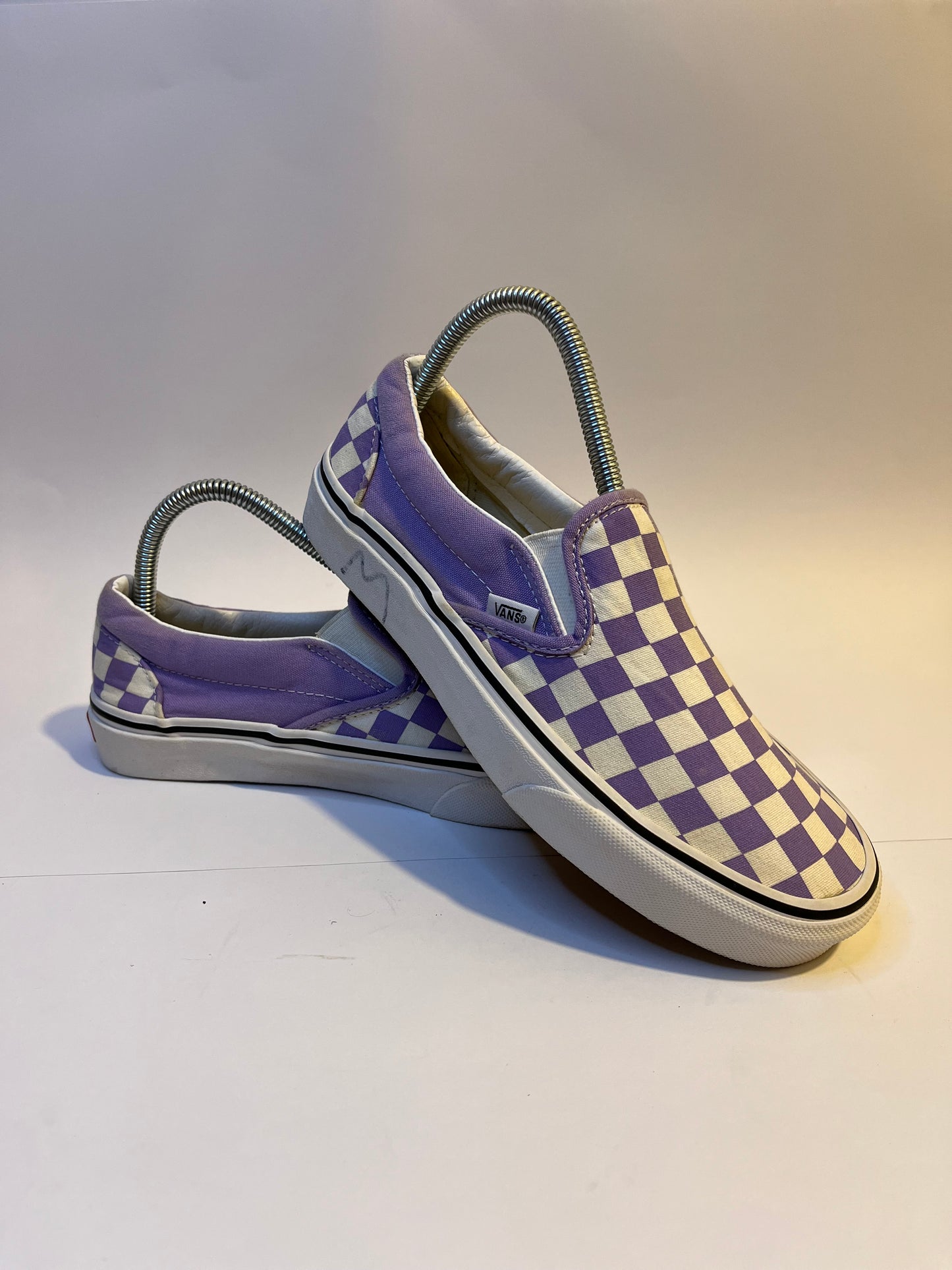 Vans Slip-On – Check-board Silver Sand