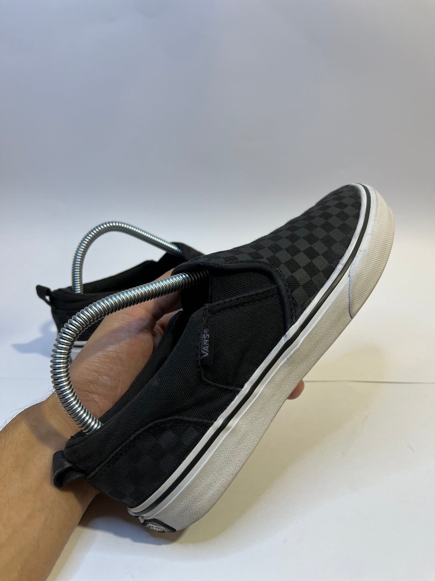 Vans Slip-On – Check-board Granite Grey