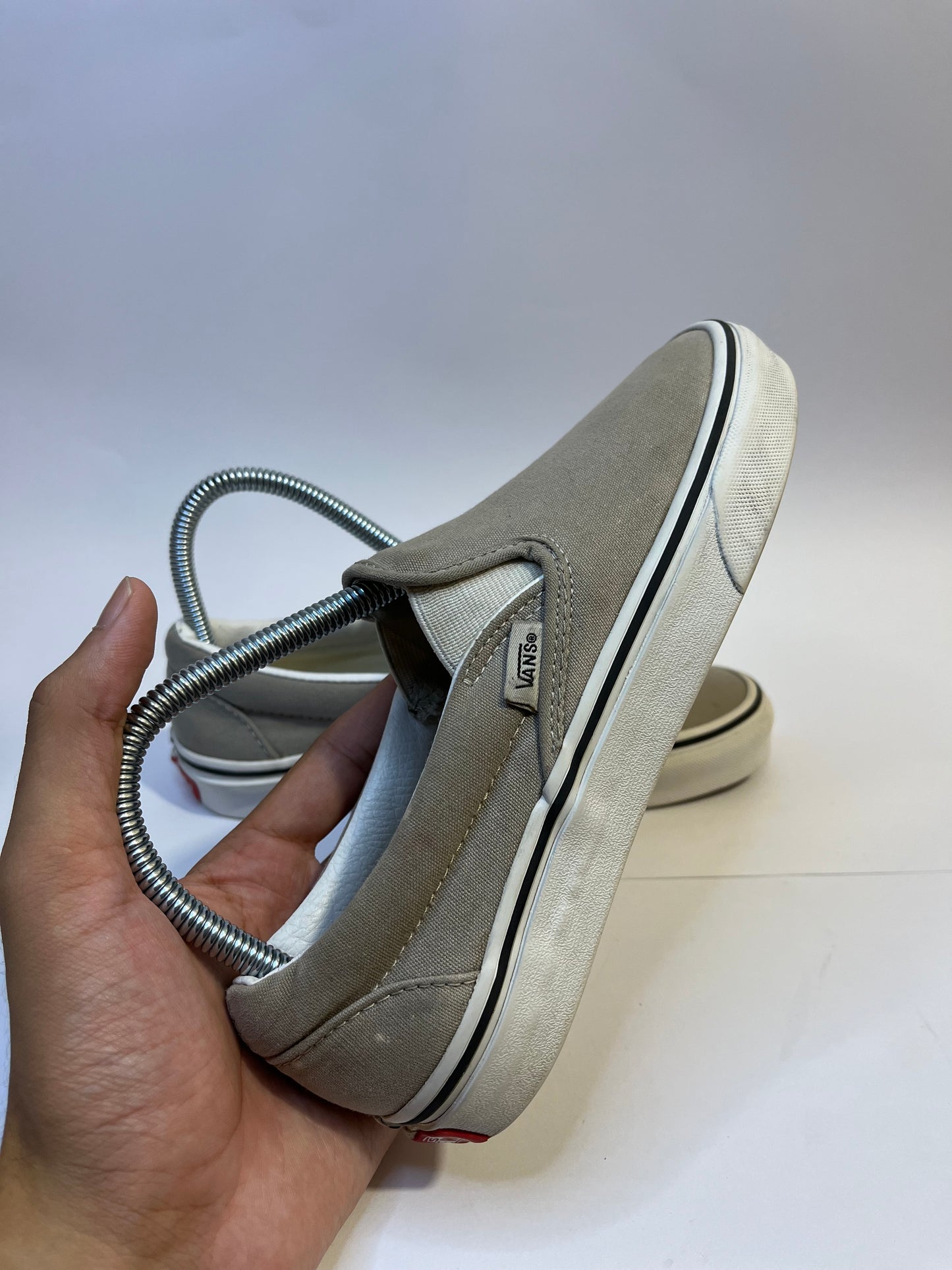 Vans Slip-On – Plain Tele Grey