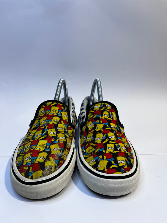 Vans Slip-On – Ruby Red with Ionic Designing