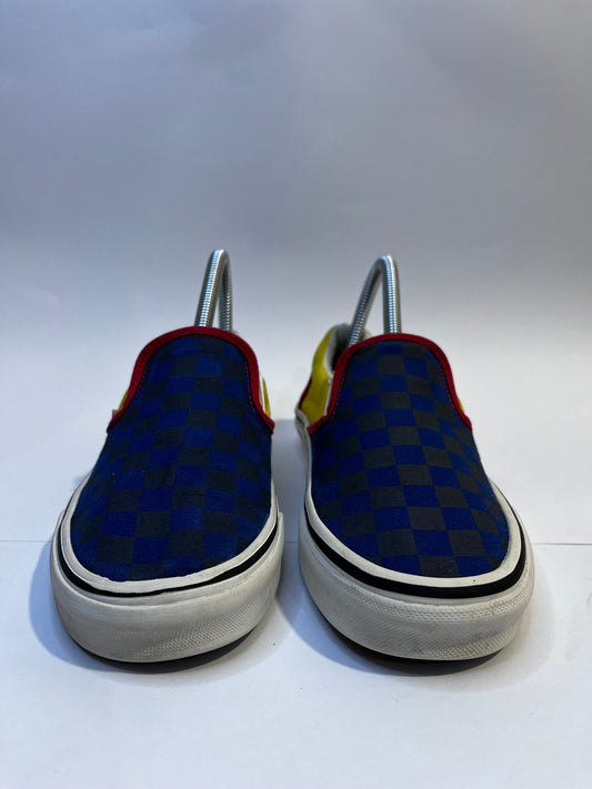 Vans Slip-On – Check-board Sapphire Blue