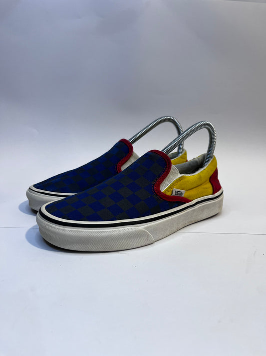 Vans Slip-On – Check-board Sapphire Blue