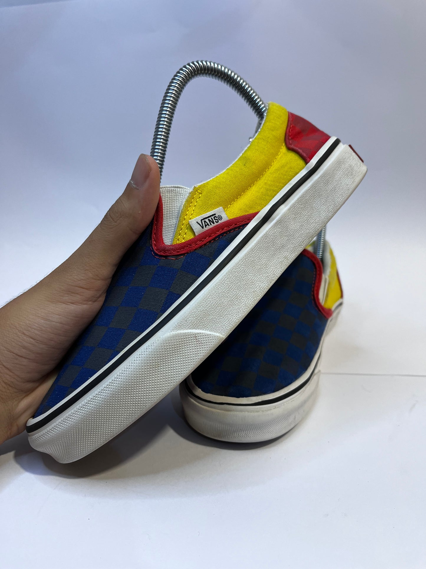 Vans Slip-On – Check-board Sapphire Blue