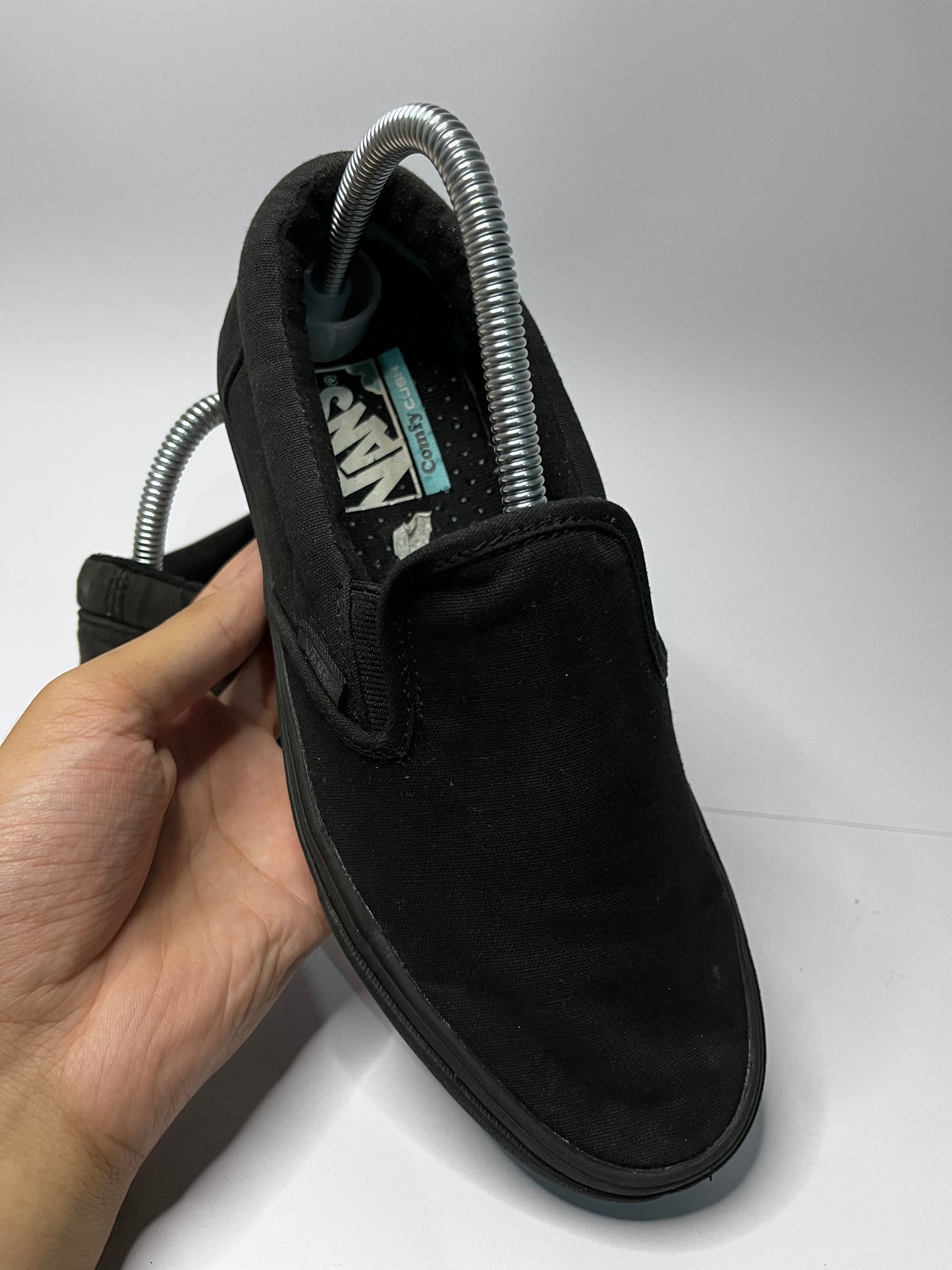 Vans Slip-On – Plain Dark Gunmetal