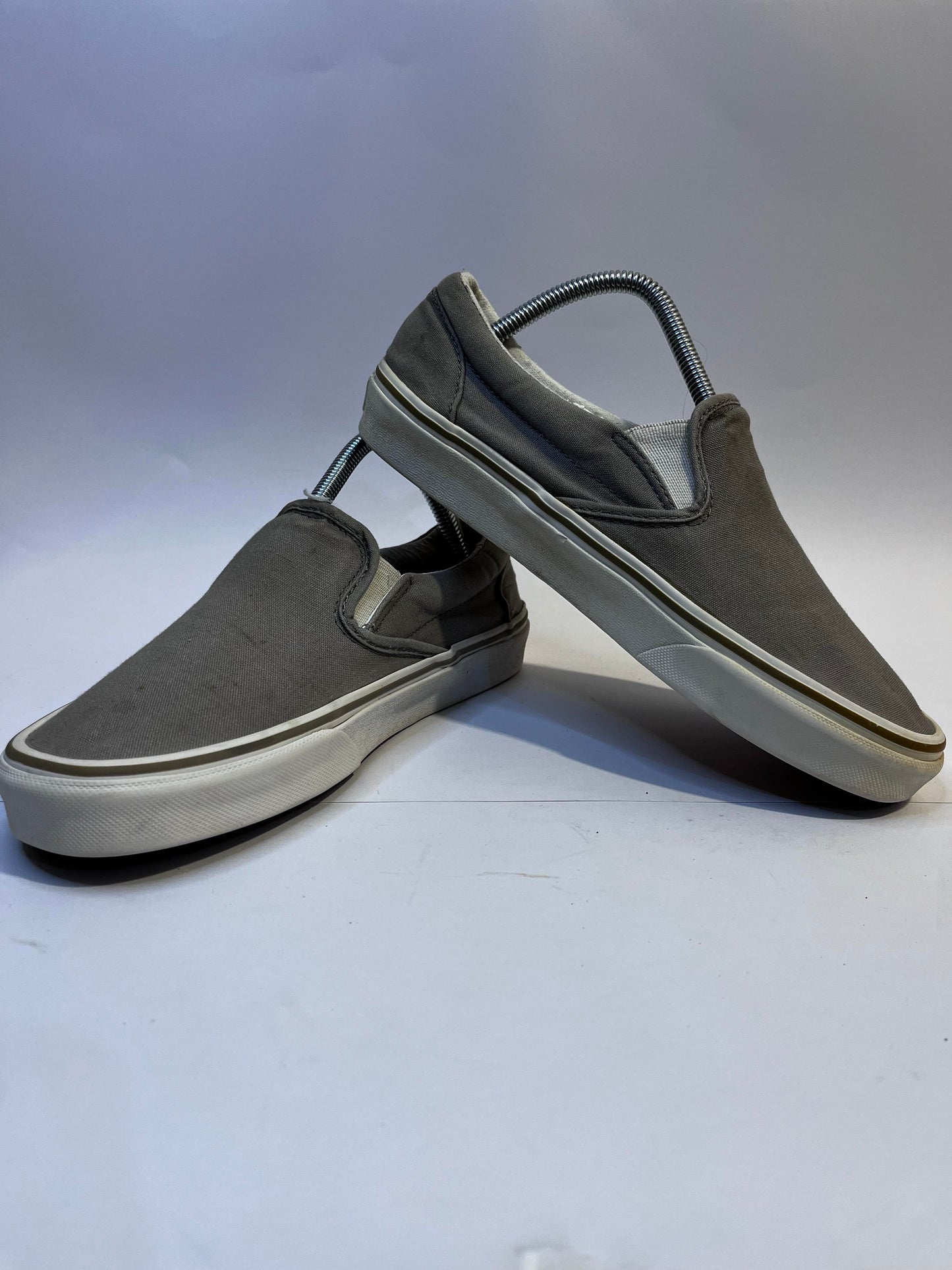 Vans Grey Low-Top Sneakers