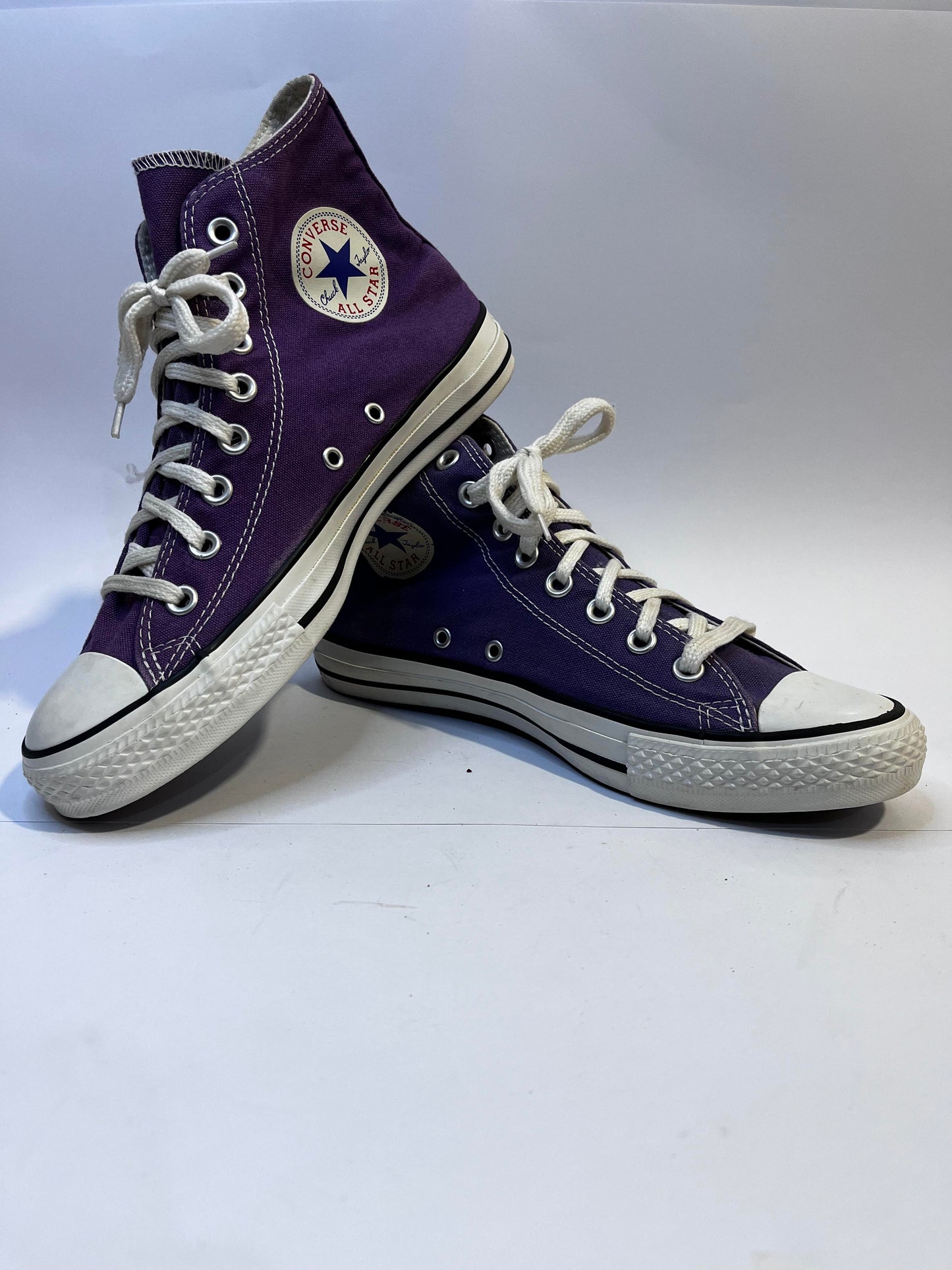 Converse Purple High-Top Sneakers