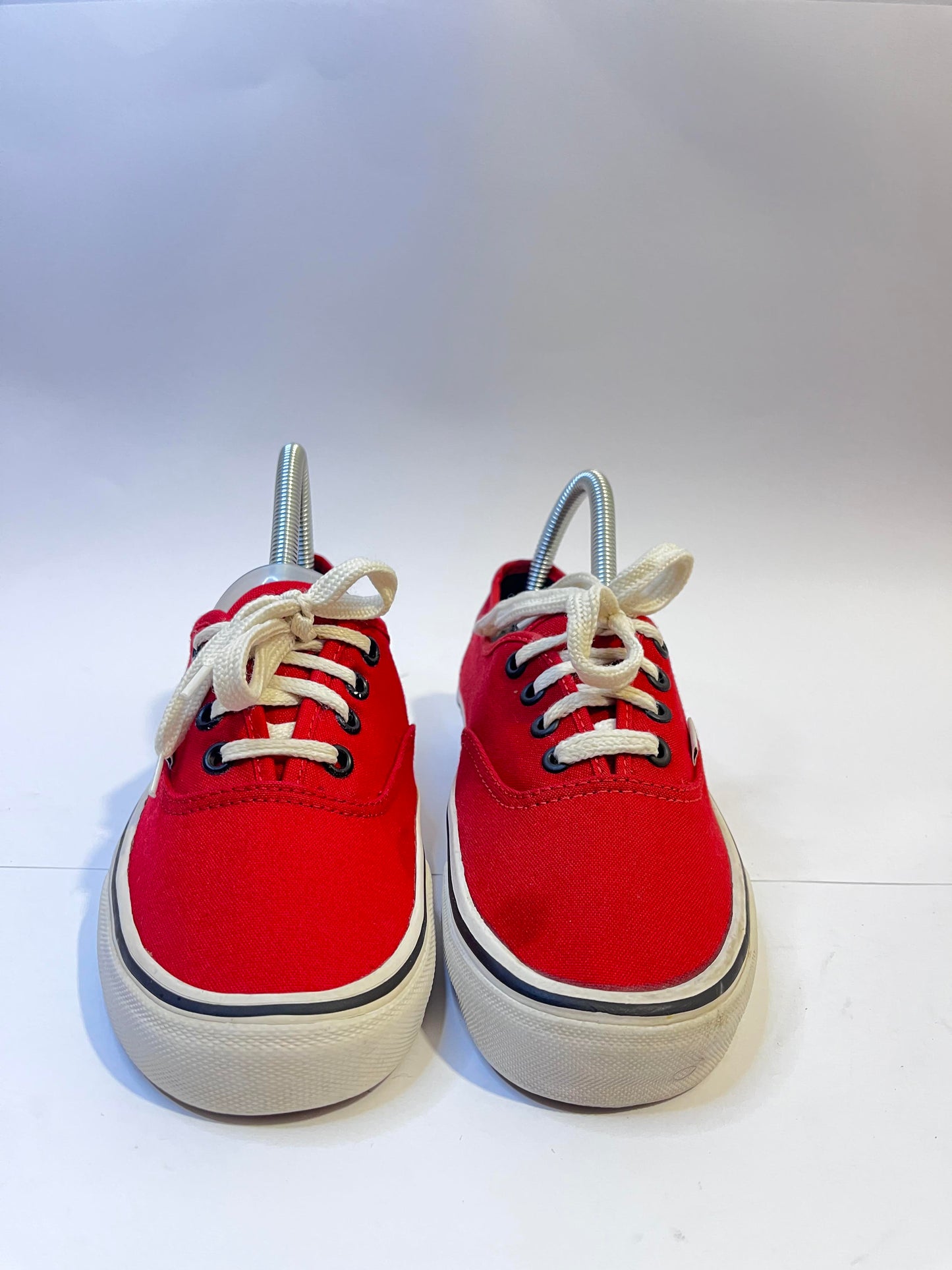Vans Red Low-Top Sneakers