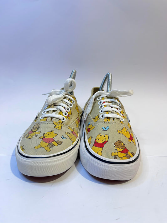 Vans Grey and Yellow Low-Top Sneakers