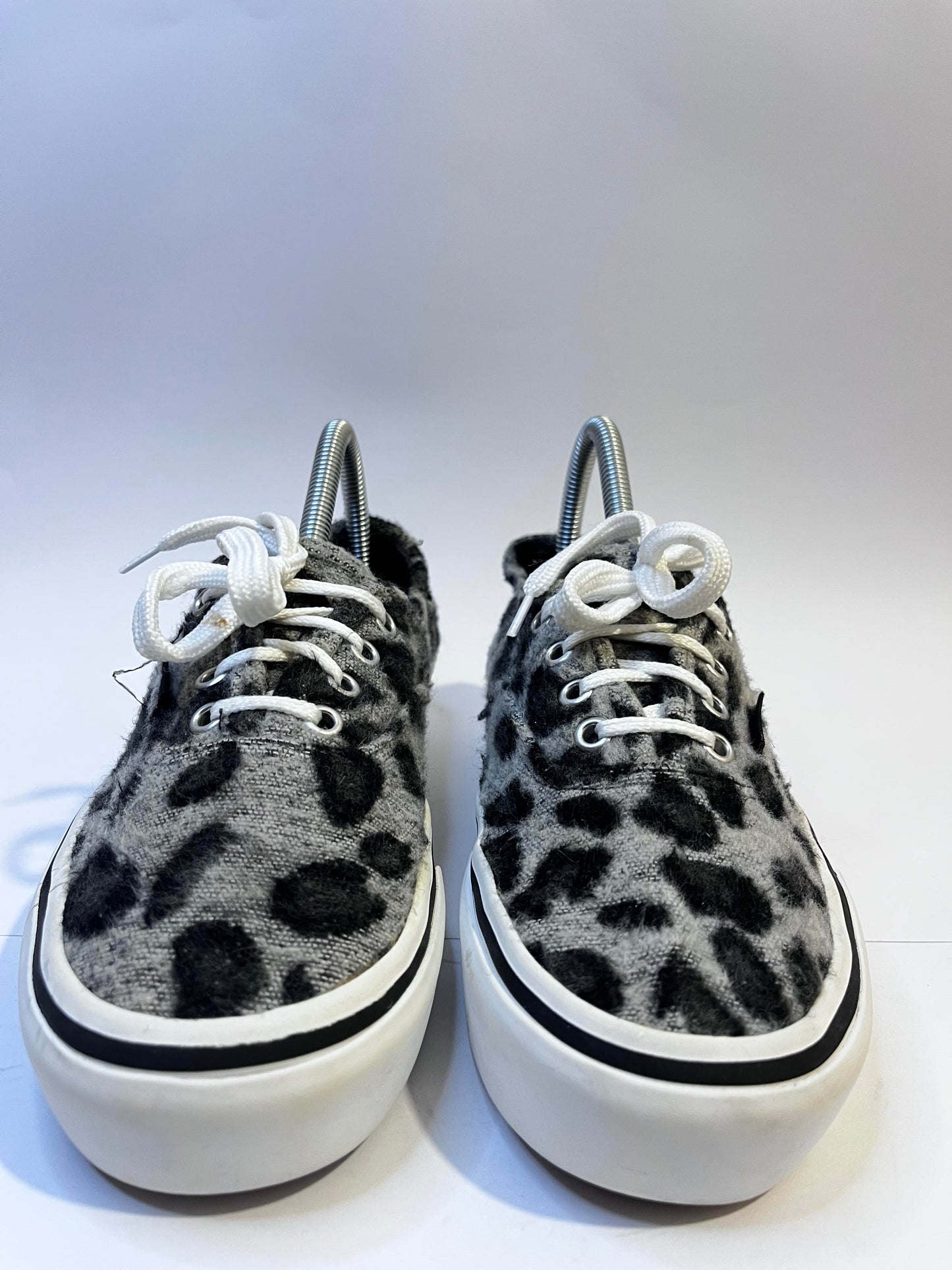 Vans Black and Grey Low-Top Sneakers