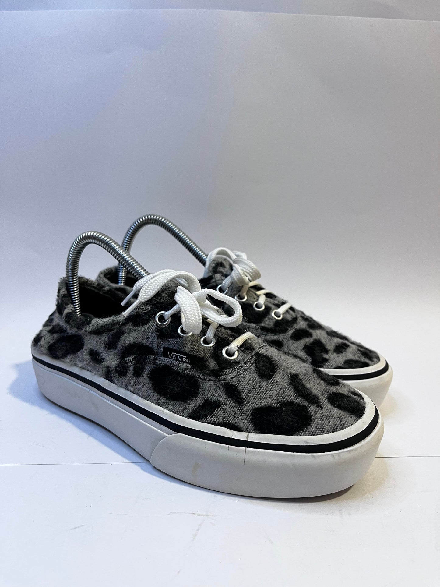 Vans Black and Grey Low-Top Sneakers