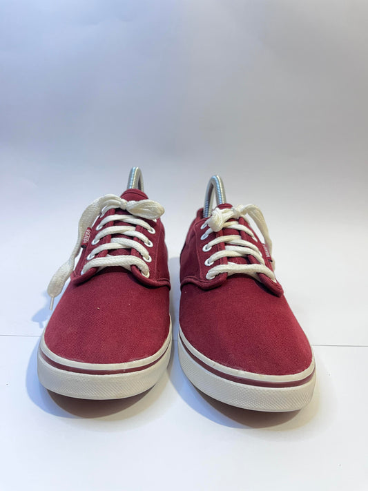 Vans Red Low-Top Sneakers