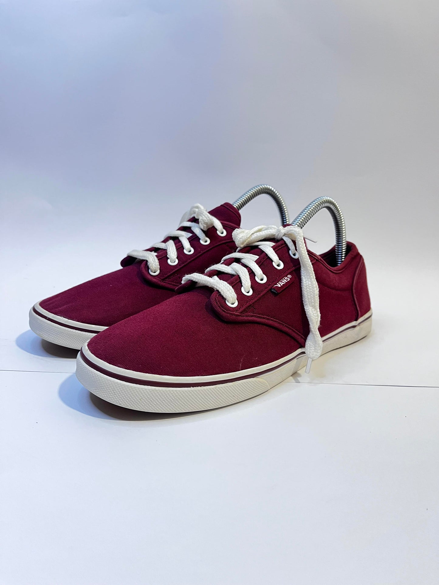 Vans Red Low-Top Sneakers