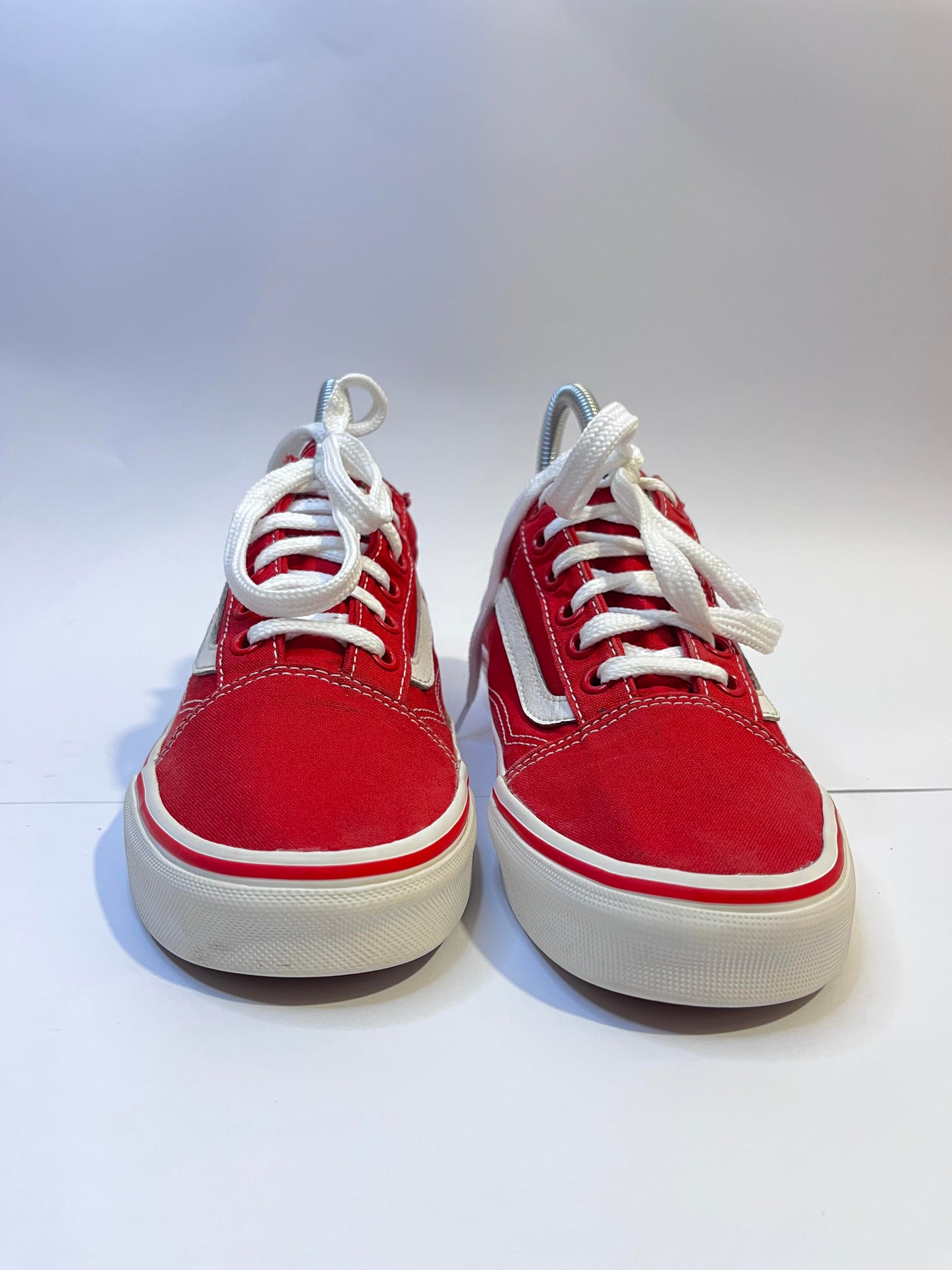 Vans Red Low-Top Sneakers