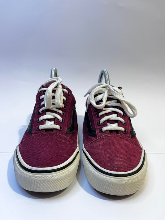Vans Red Low-Top Sneakers
