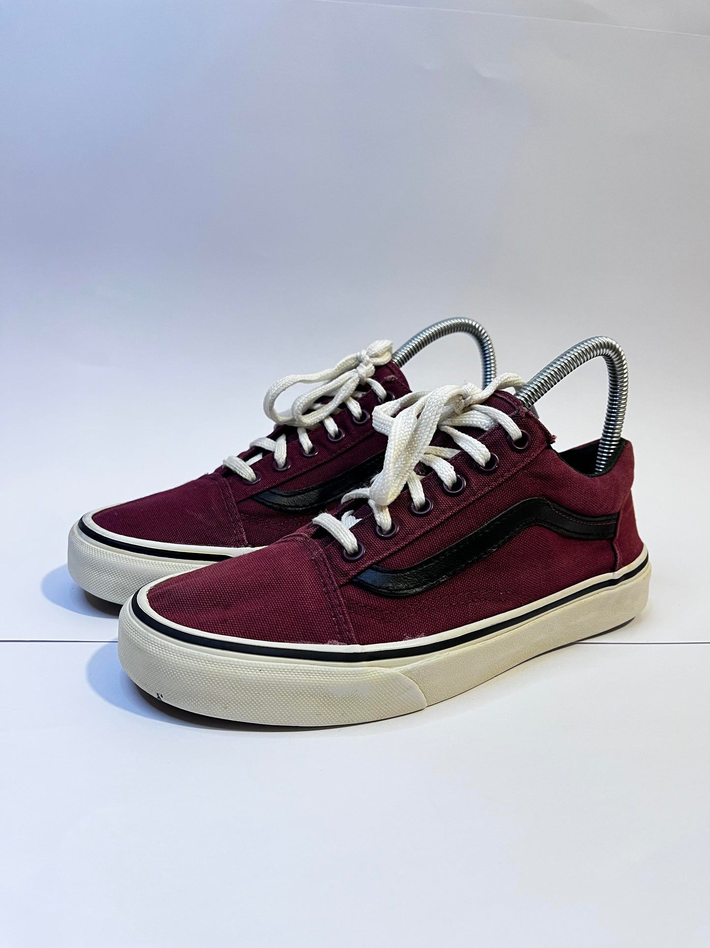 Vans Red Low-Top Sneakers