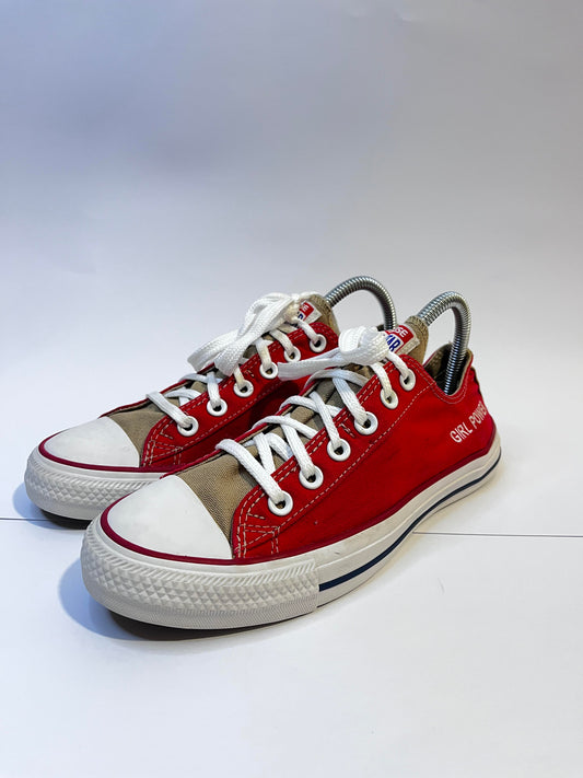 Converse American Red Women Power Low-Top Sneakers