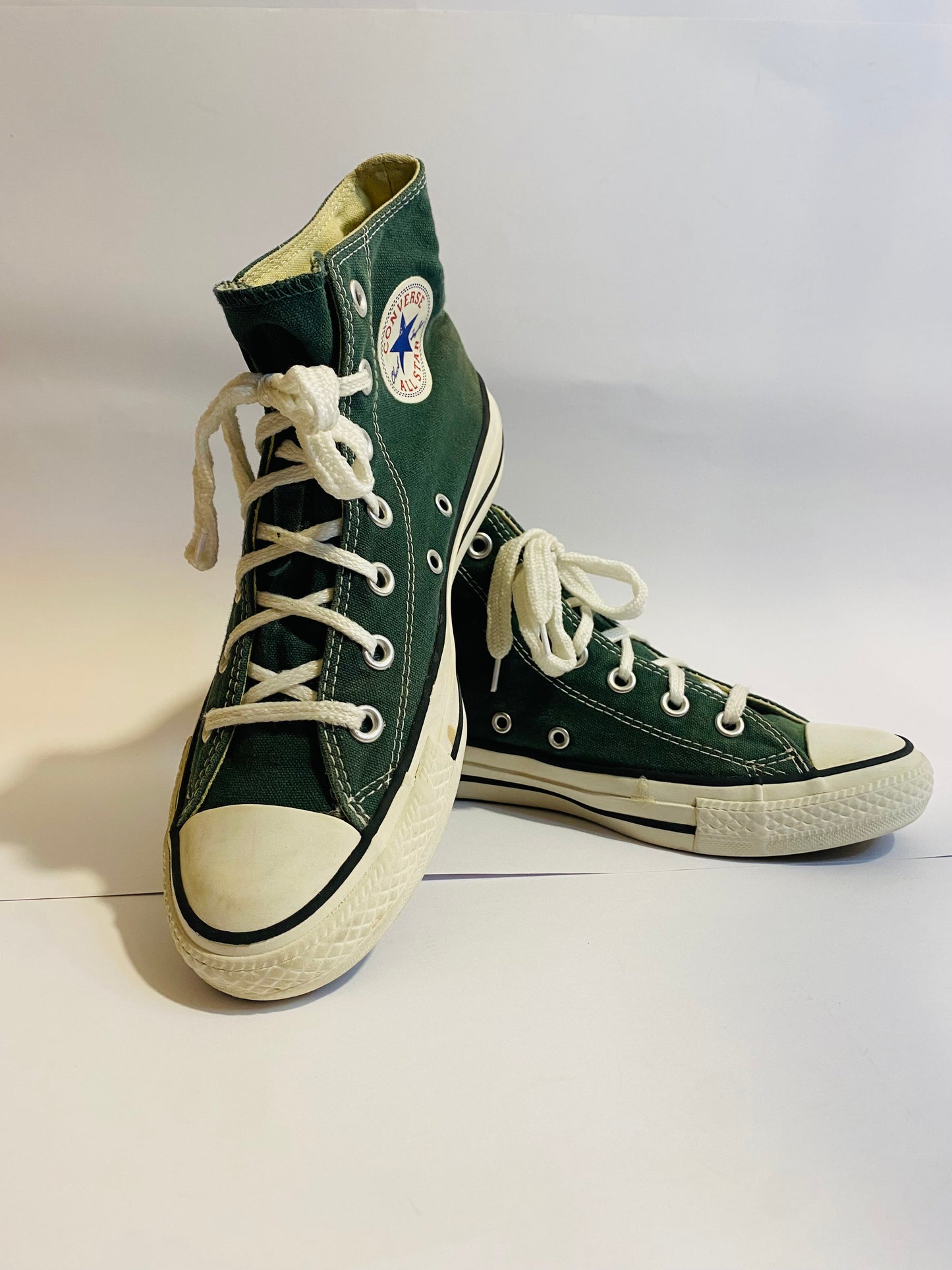 Converse Green High-Top Sneakers