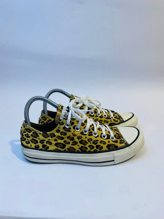 Converse Olive Grey Low-Top Sneakers