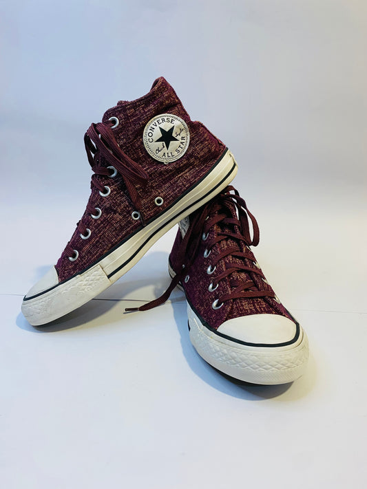 Converse Pale Brown High-Top Sneakers