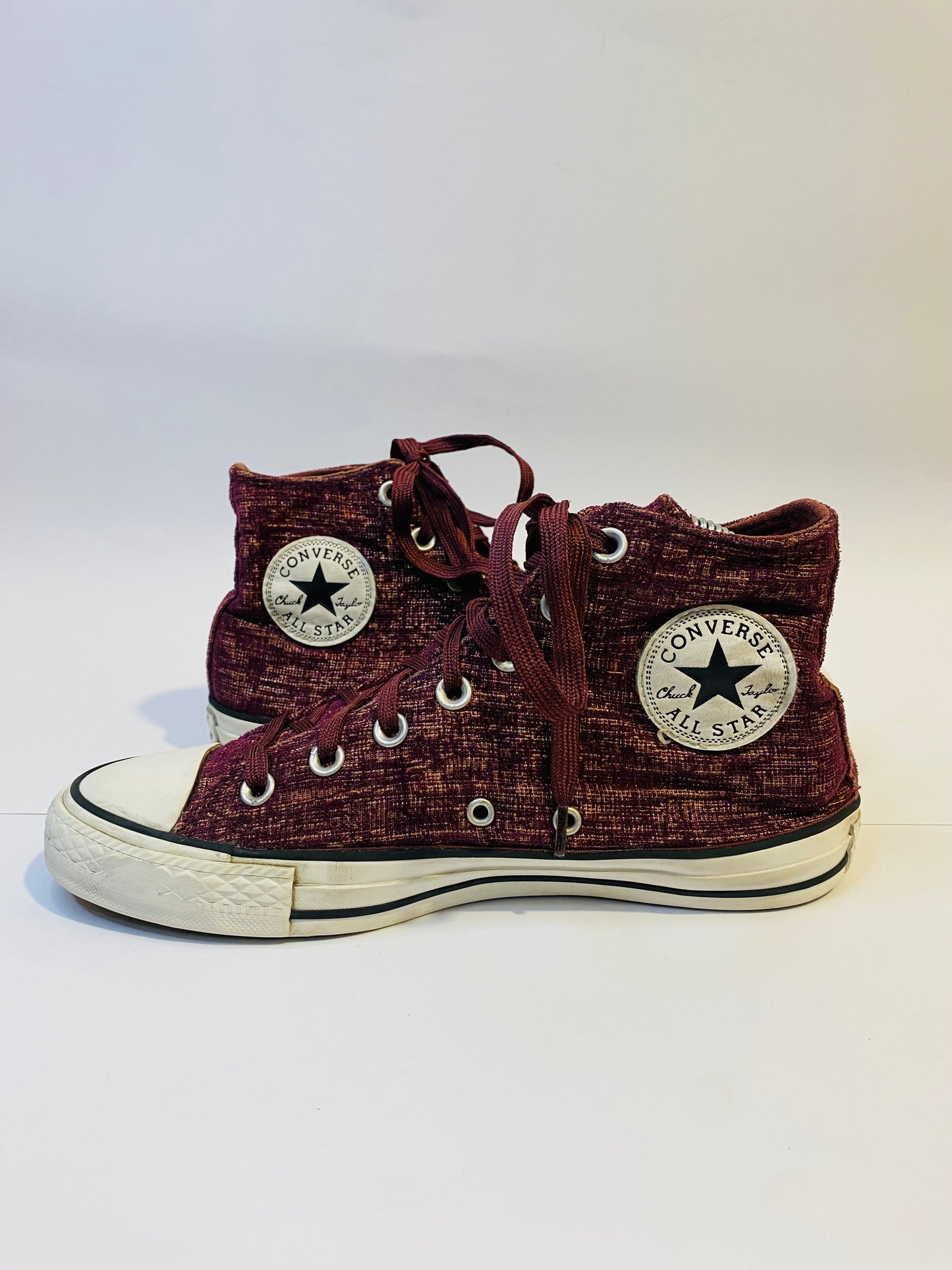 Converse Pale Brown High-Top Sneakers