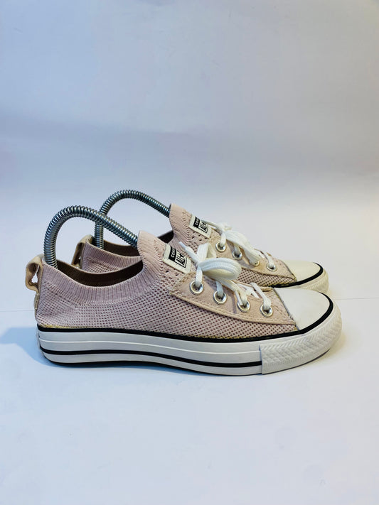Converse Pink Low-Top Sneakers