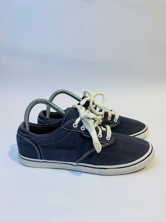 Vans Blue Low-Top Sneakers