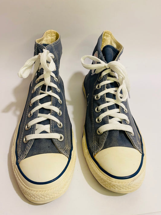 Converse Blue High-Top Sneakers
