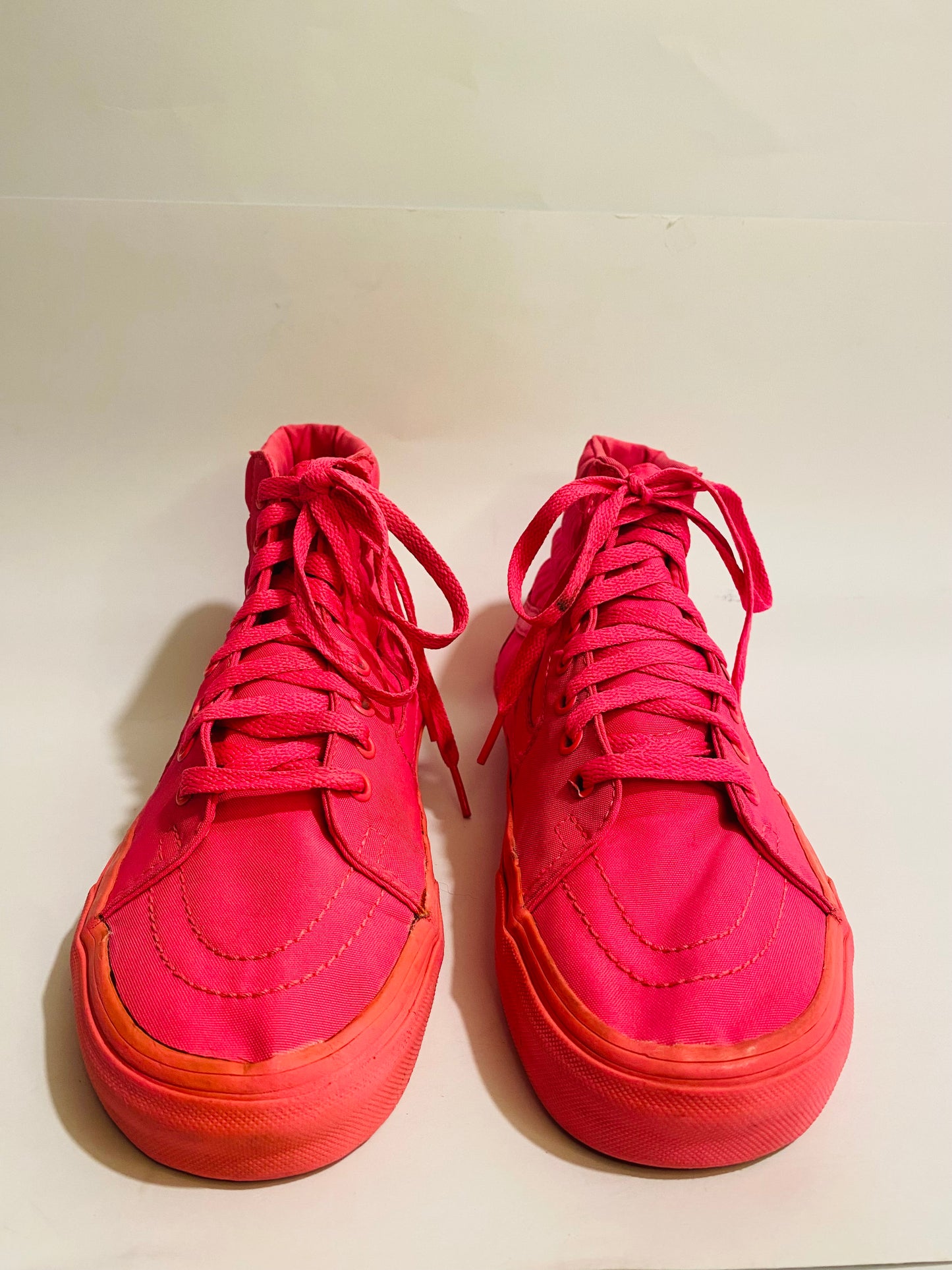 Vans Red High-Top Sneakers