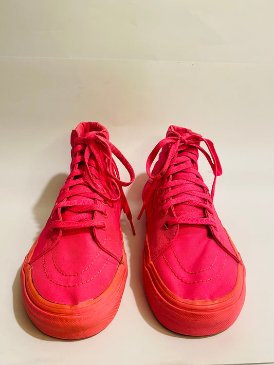 Vans Red High-Top Sneakers