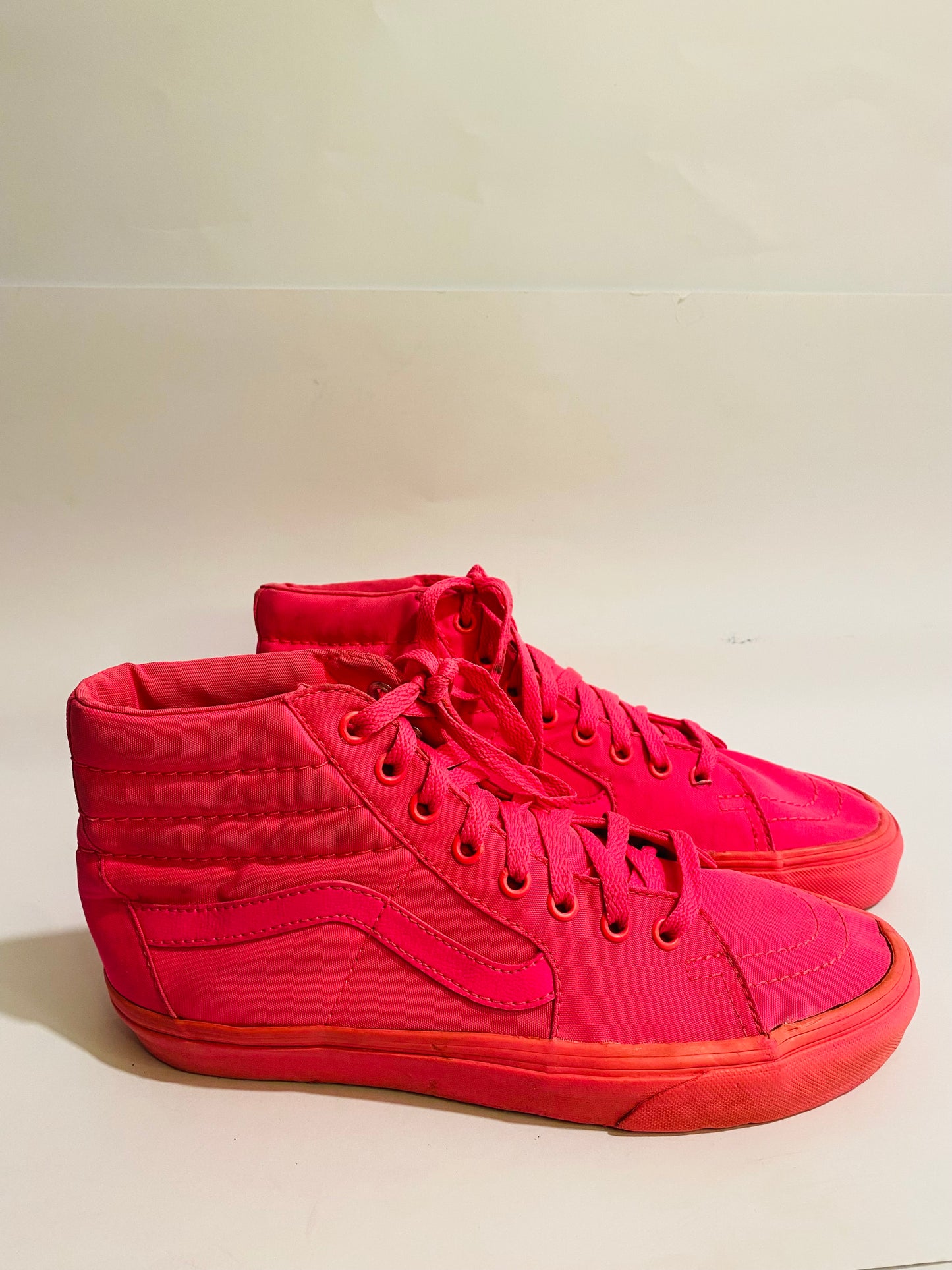 Vans Red High-Top Sneakers
