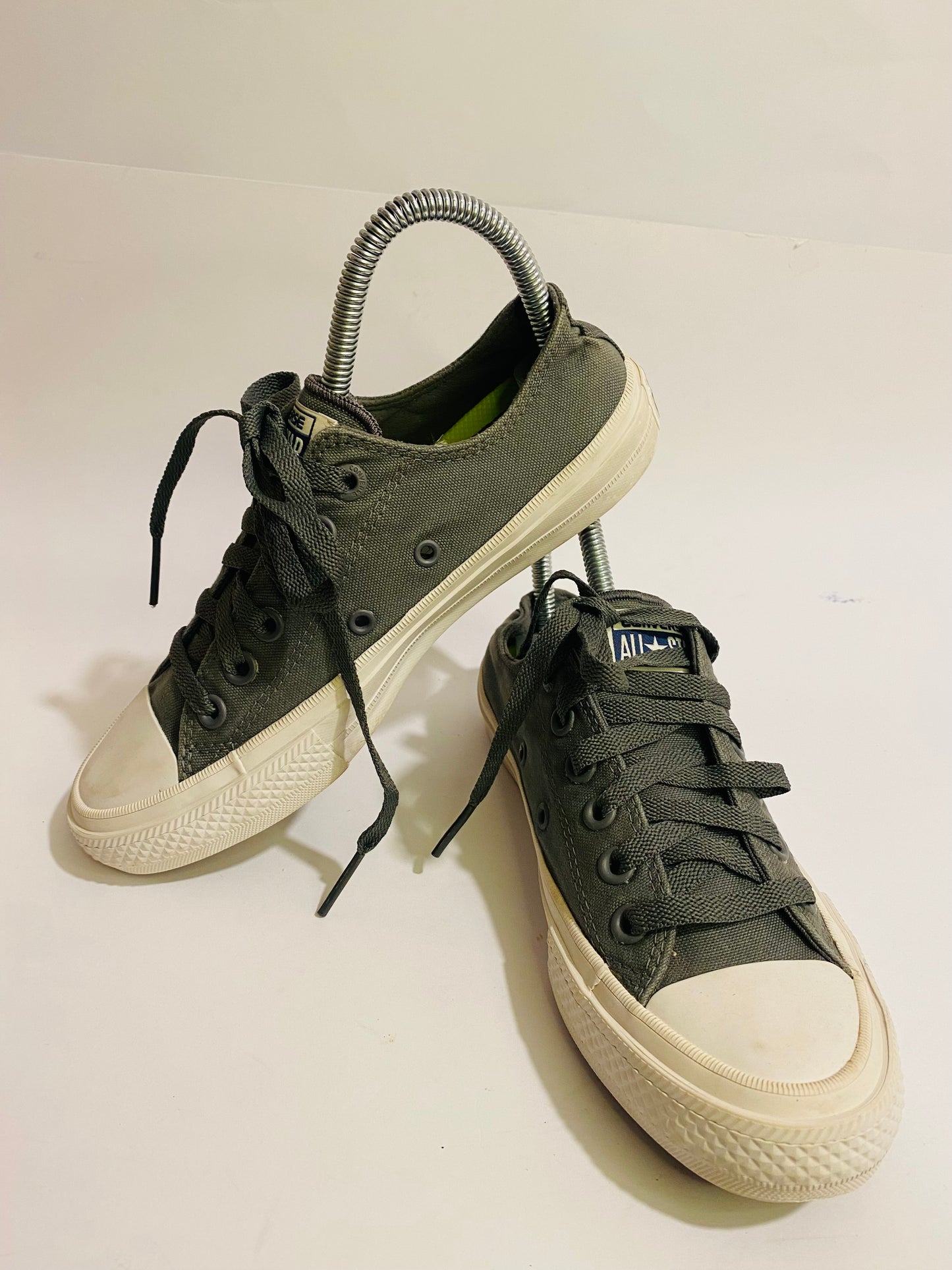 Converse Ash Green Low-Top Sneakers
