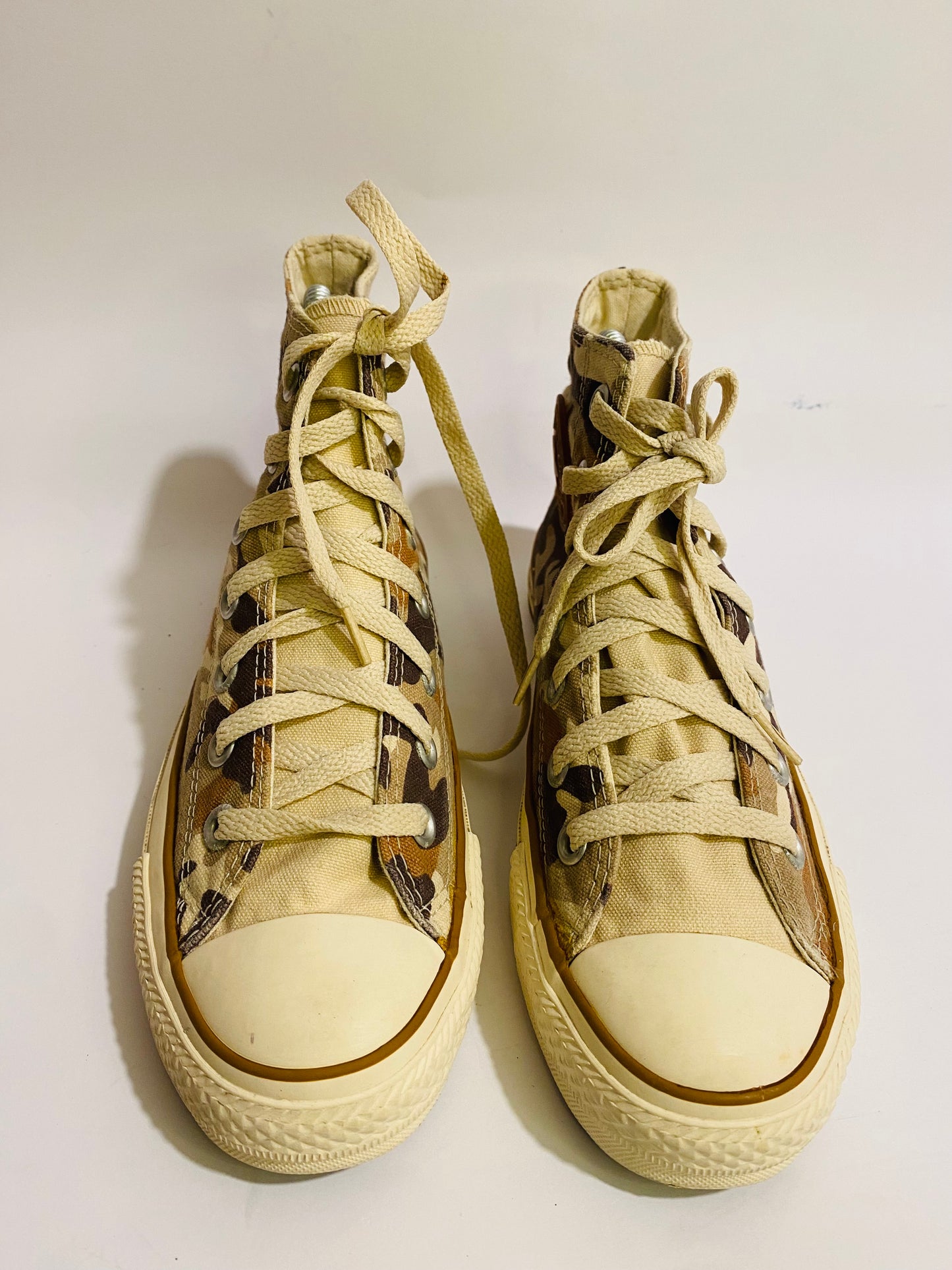 Converse Army Print High-Top Sneakers