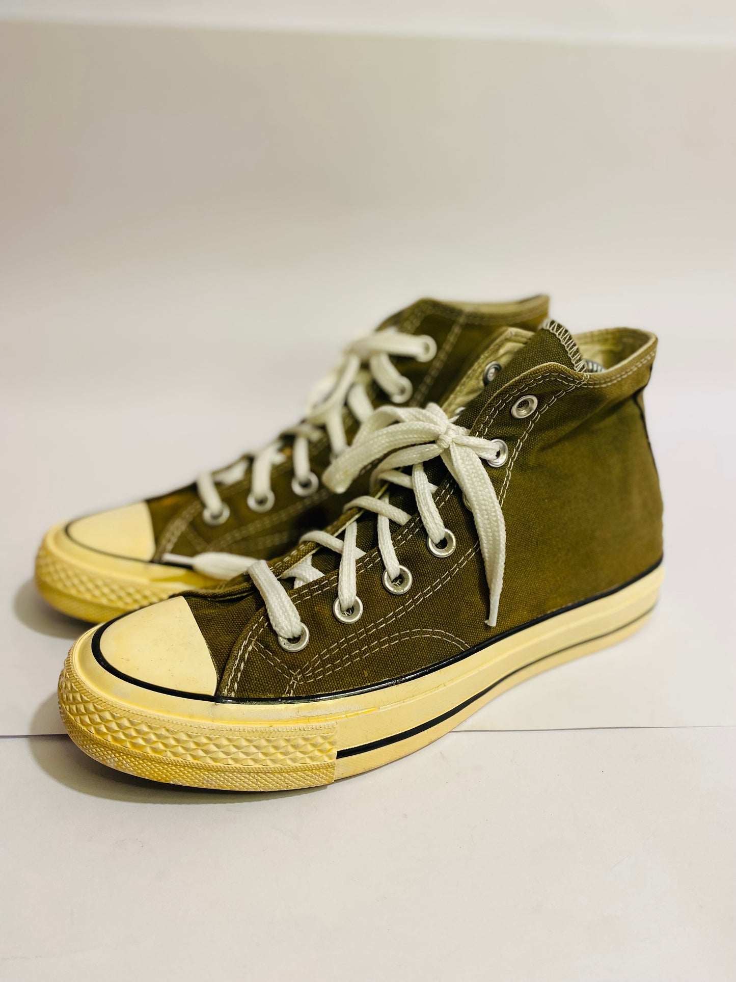 Converse Brown High-Top Sneakers