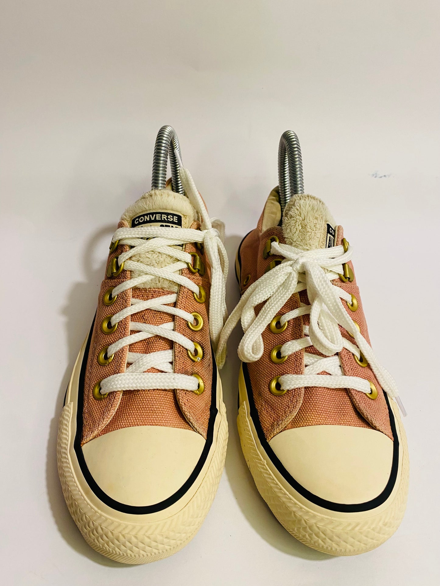 Converse Peach Low-Top Sneakers