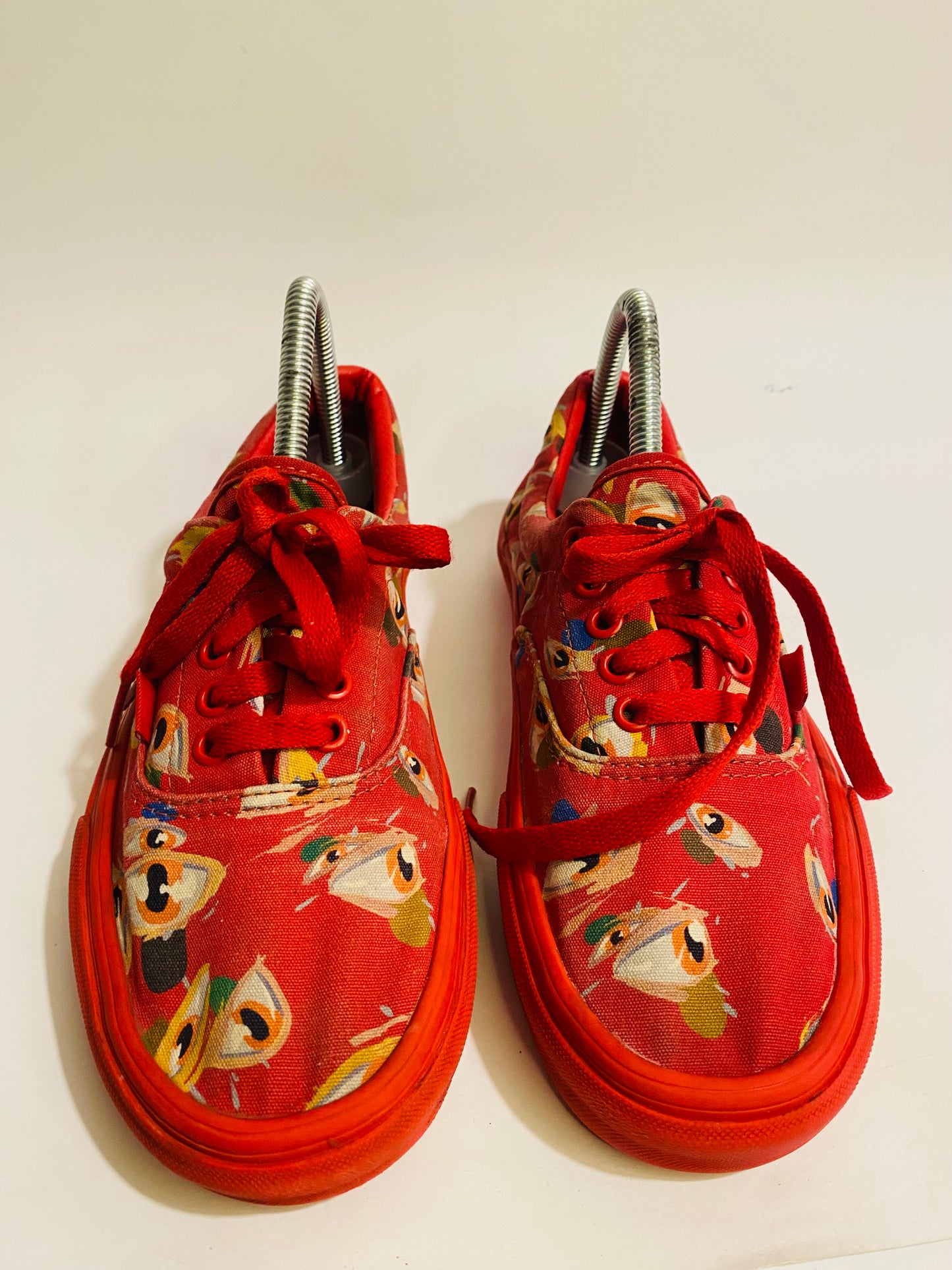 Vans Red Low-Top Sneakers