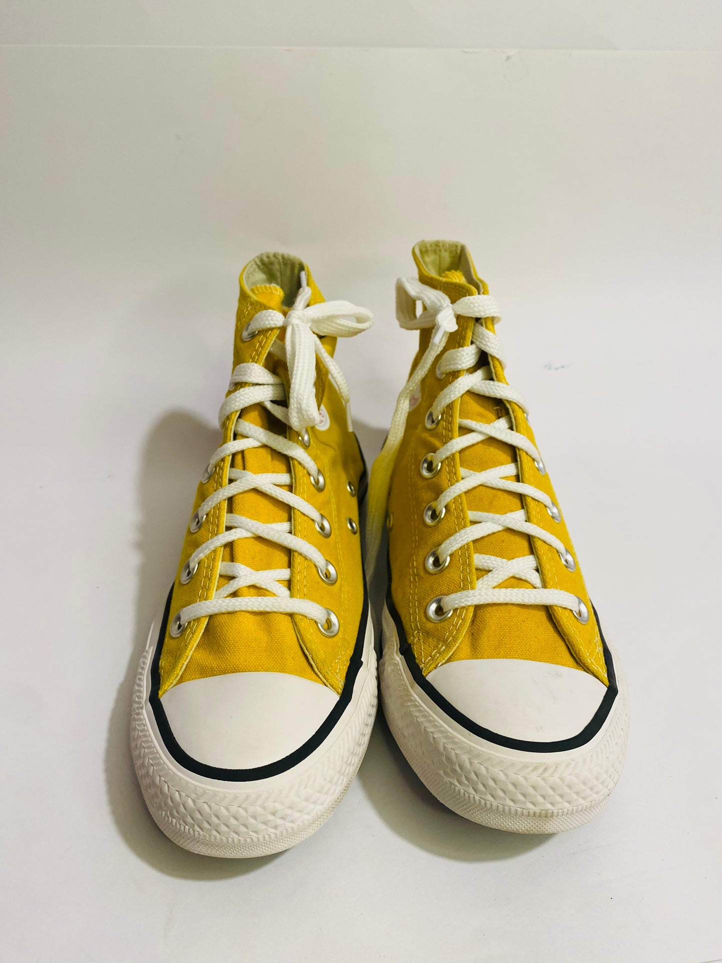 Converse Yellow High-Top Sneakers